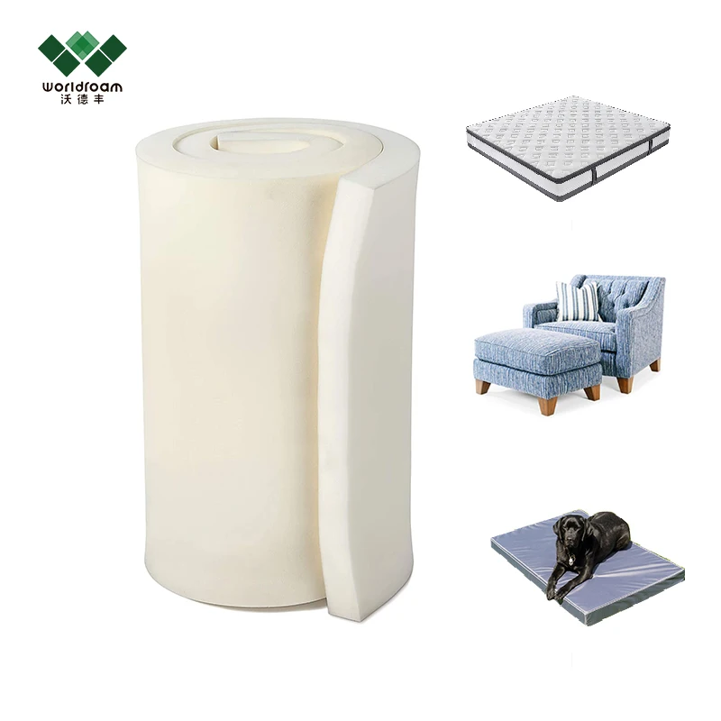 Chair Cushion Memory Foam Density Urethane Acustic For