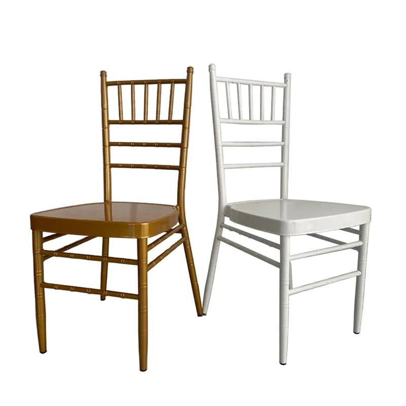 Tiffany Chair Acrylic Chavari Banquet Napoleon Dinner Metal Steel Chiavari Chairs For Wedding