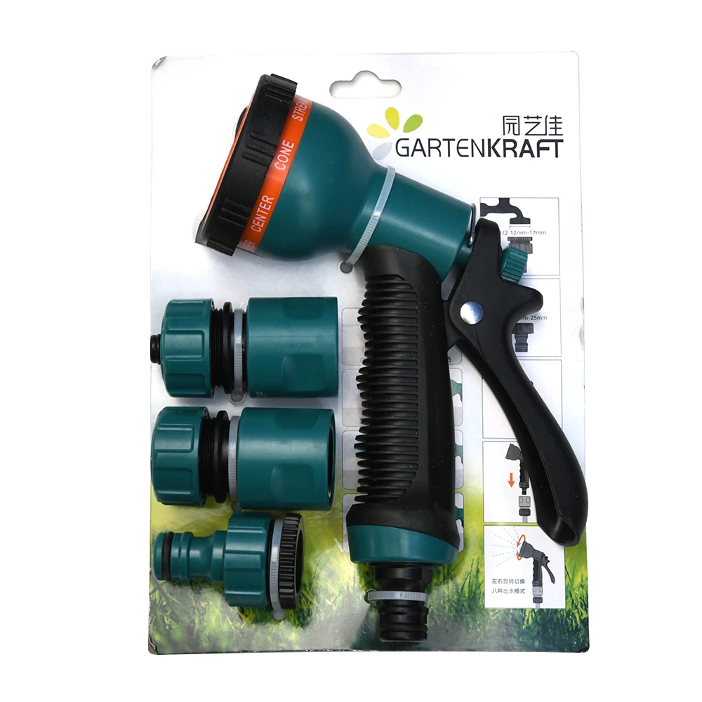 Gartenkraft высокое качество 8 рисунков антикоррозийный садовый шланг набор распылительных пистолетов