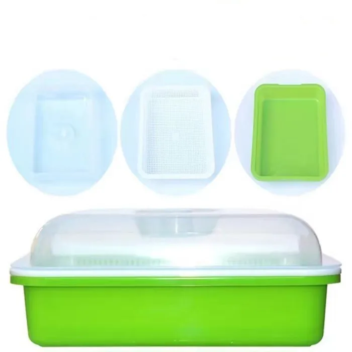 
Seed Seedling Disk Bean Seedling Disk PP Cover Plastic Germination Micro Green Seed Disk 