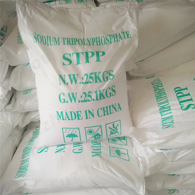 Sodium Tripolyphosphate STPP 94% Tech Grade Sodium Tripolyphosphate Phosphate White Powder Synthetic Detergent Powder