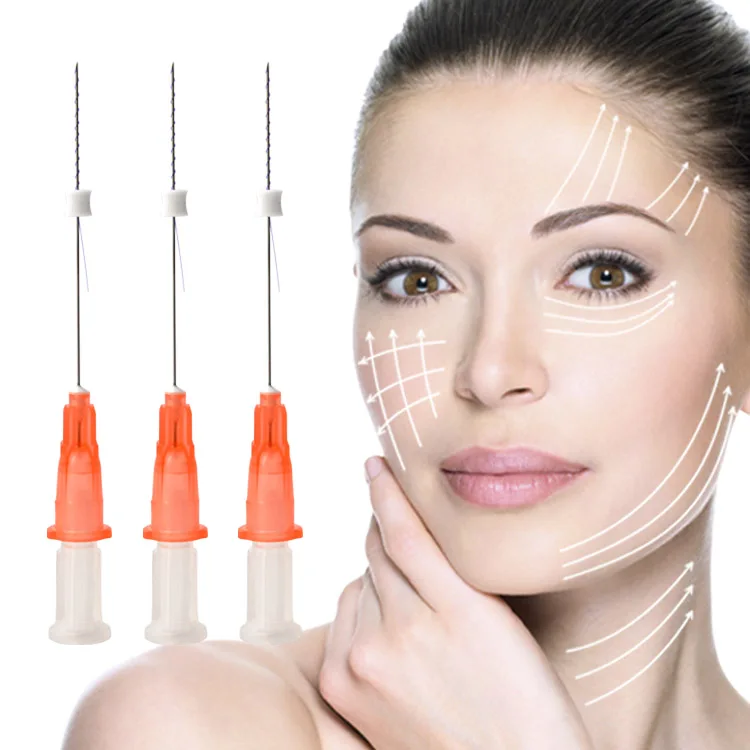 Quality Supply Disposable Cosmetic  29G 38mm Mono Screw Pdo Face Body Lift Filling Thread