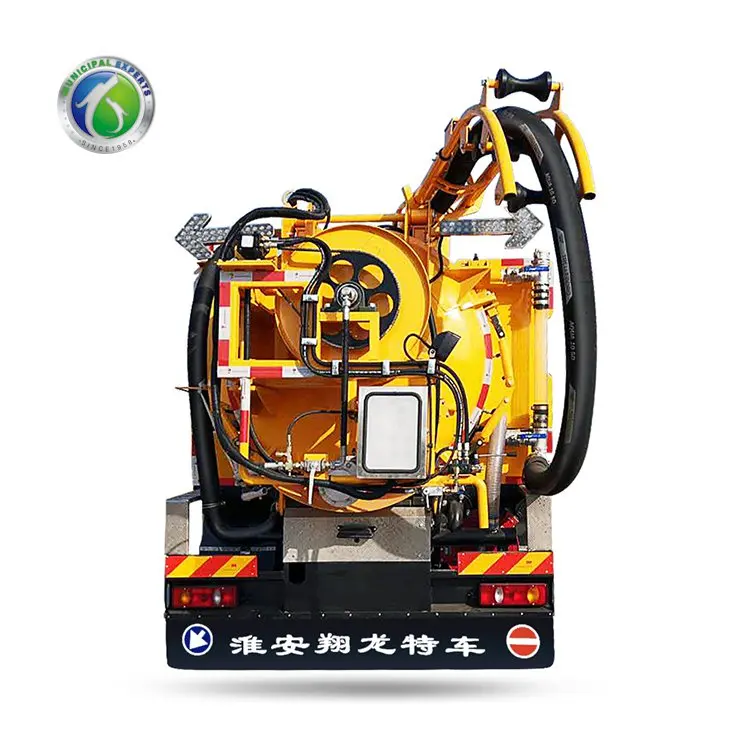 High quality China manufacturers combined sewer transporters tank truck