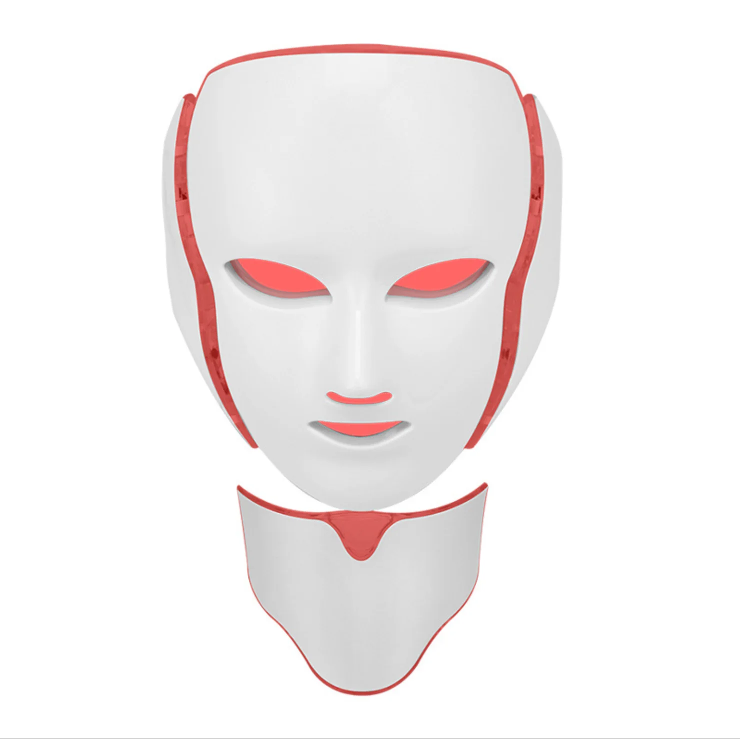 
Electric Color Microcurrent Colorful Treatment Skin Care Therapy Led Photon Beauty Facial Mask mascara led cuello 