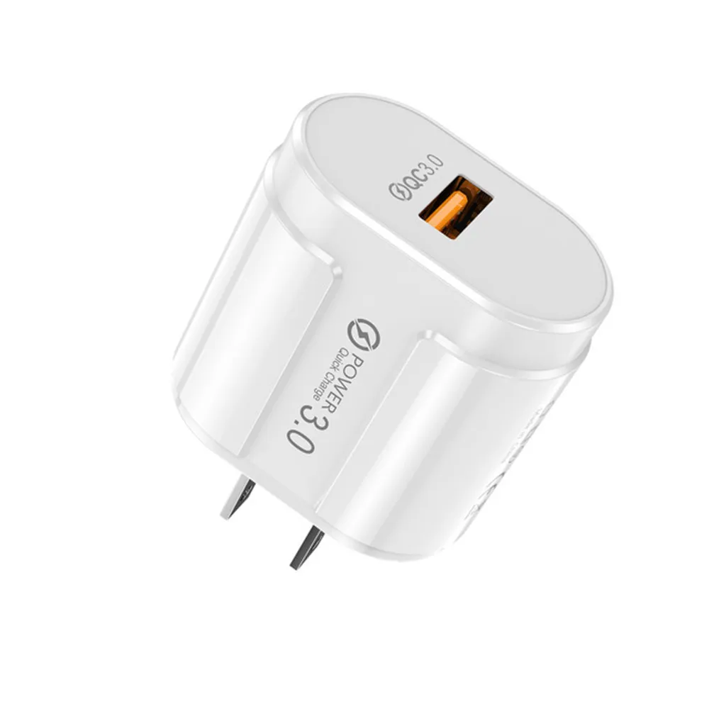 18W Fast Phone Chargers Wall Portable Socket Charger UK Plug for iPhone 13 USB Charger AC Adapter