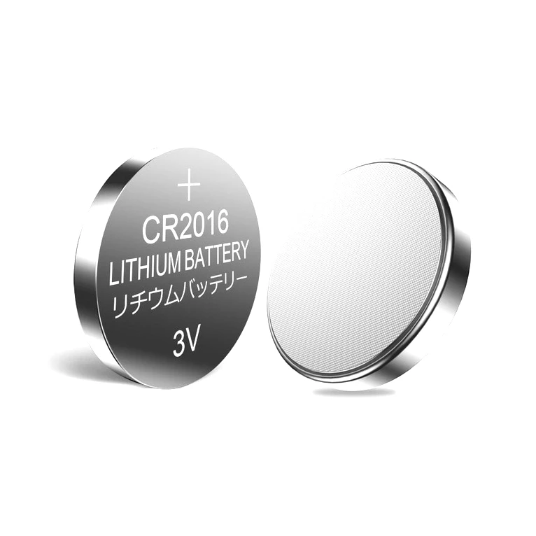 2024 Best Selling 3V Pila CR 2016 80mah Lithium Limno2 Coin CE Certified Button Cell Battery CR2016 For Watch