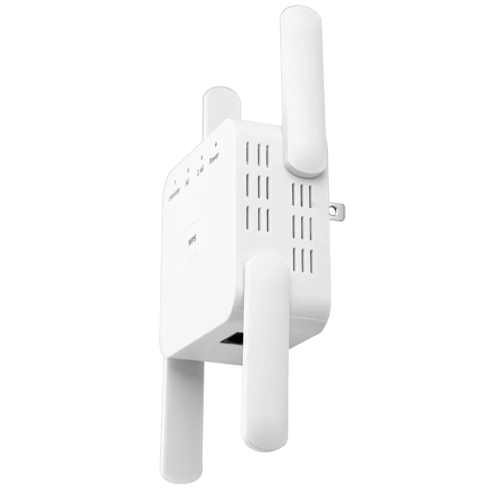 High Quality 1200Mbps 2dbi antenna Wifi Extender Repeater Dual Band 5GHz Lan Extender Wifi Long Range Repeater