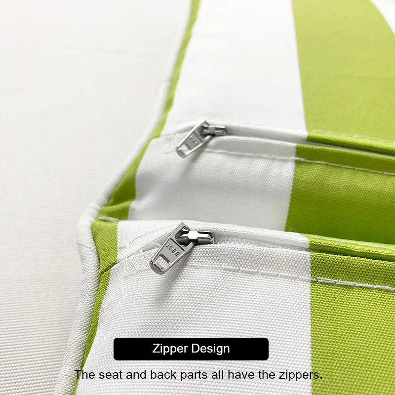 Wholesale terrace reclining chair cushion Foldable, easy to carry, splashproof outdoor cushion