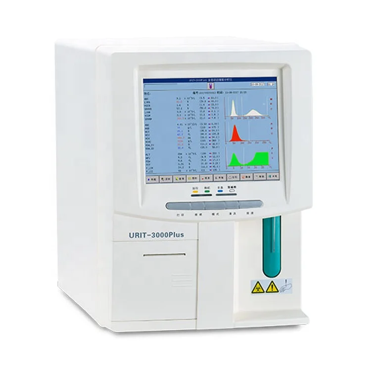 Urit-3000Plus 3 Part Differential Hematology Analyzer CBC Analyser with Competitive Price
