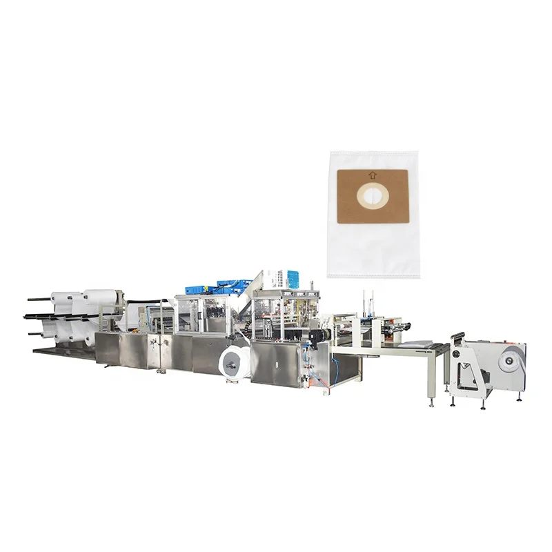 Vacuum Cleaner Air Filter Bags Replacement Bag Making Machine Dust Collector Bags Air Clean Filters Production Line