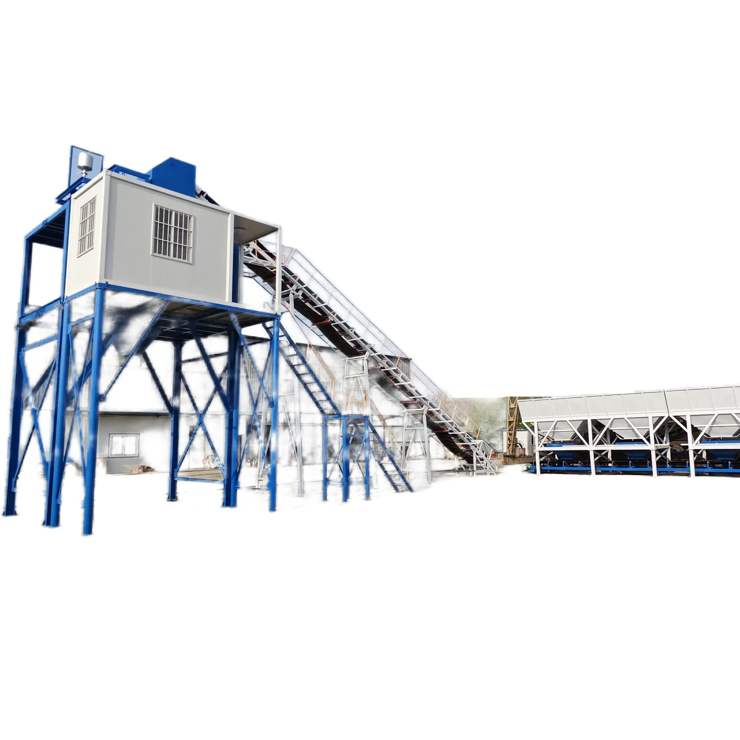 HZS120 HZS180 SICOMA Mixer Concrete Beton Batching Mixing