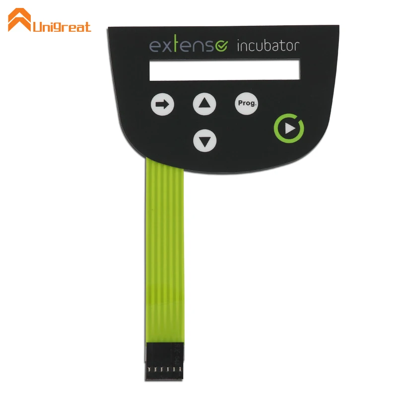 Factory Custom Manufacture Waterproof Membrane Touch Keyboard PC Thin Film Switch keypad