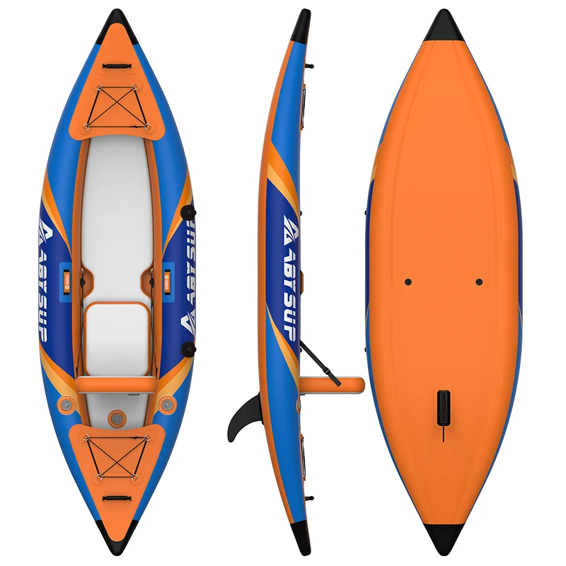 Wholesale Of New Canoe Boat Inflatable Kayak High Speed Pvc Inflatable Kayak Rowing Boat Rigid