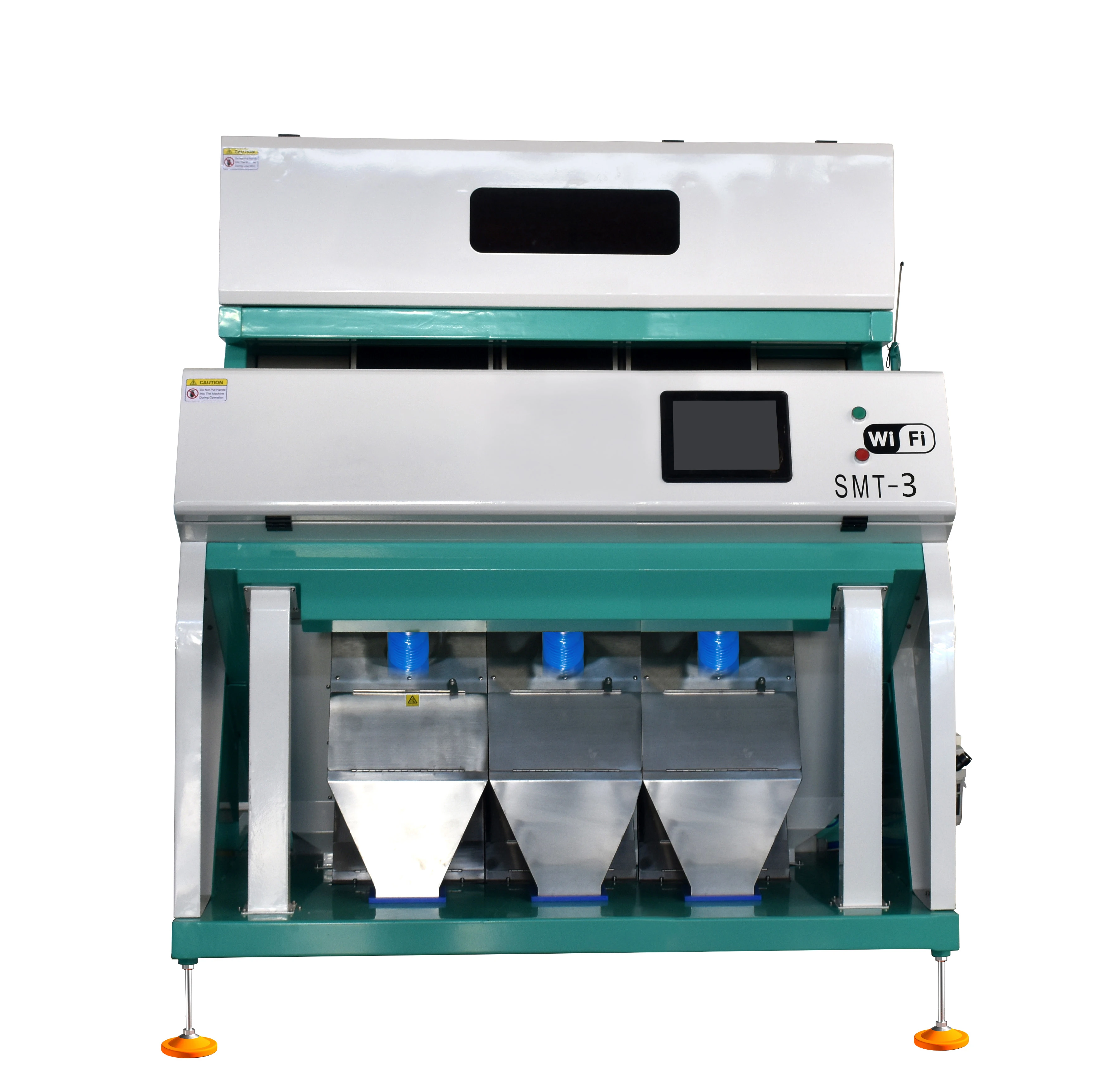 3 chute color sorter machine for peanut color sorter nut color sorting machine