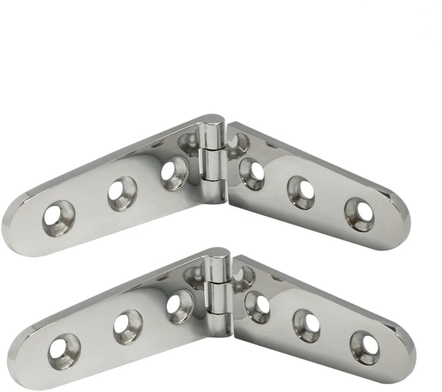 Xiamen Sunshine Marine Boat Hardware Strap Hinge 4 inch Folding Butt Hinges Stainless Steel Furniture Door Window Hinges