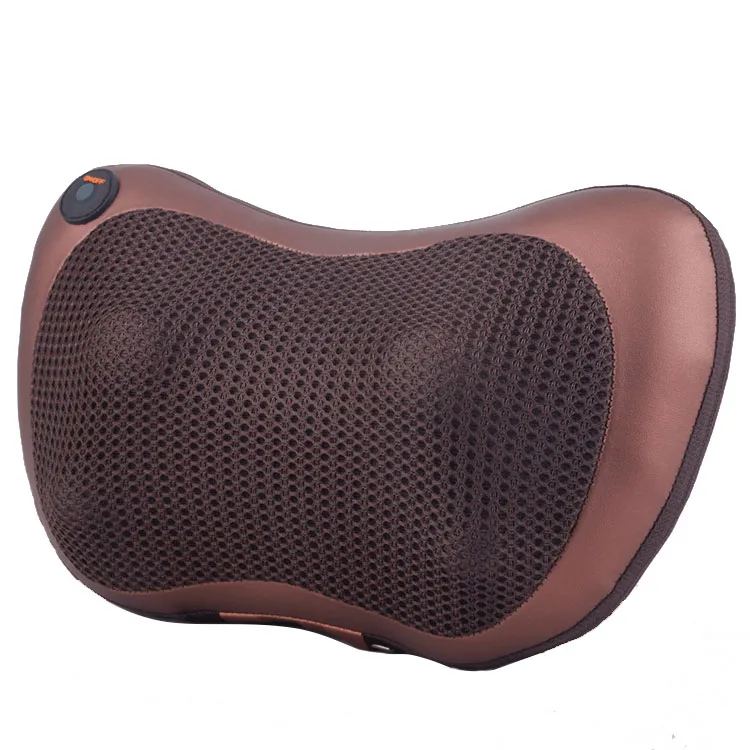 Shiatsu Kneading Electronic Battery Operated Vibrating Massage Pillow