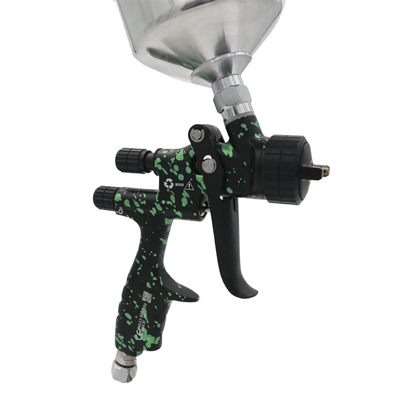 Multi-functional repairable sprayable pneumatic spray gun with Metal Swivel Cup or Plastic Swivel Cup