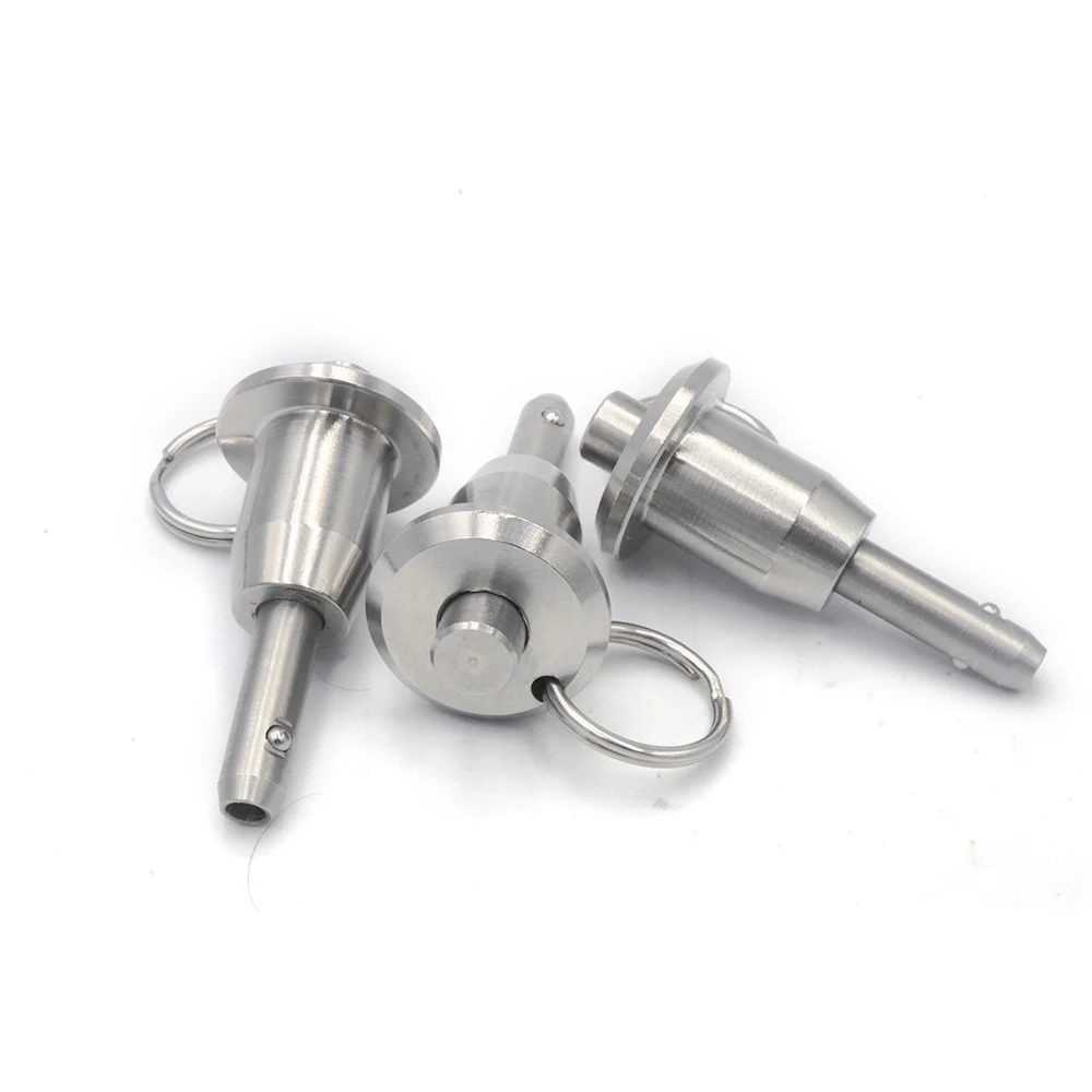 Custom CNC machined stainless steel quick release pin positioning dividing pin Dia 5 6 8 10 12MM
