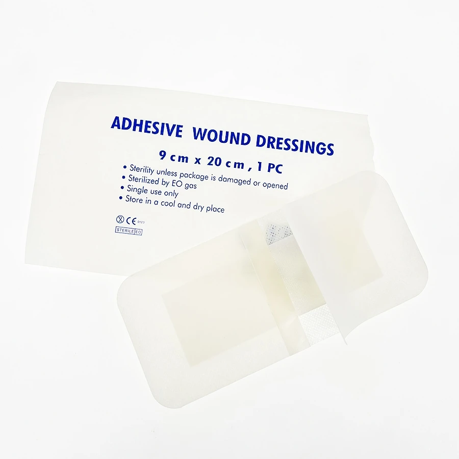 Wound Dressing Sterile First Aid Waterproof Adhesive Wound Dressings Transparent PU Wound Dressing