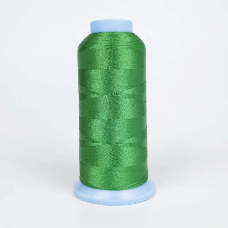 120D/2 red rayon embroidery thread twisted yarn 600/550TPM