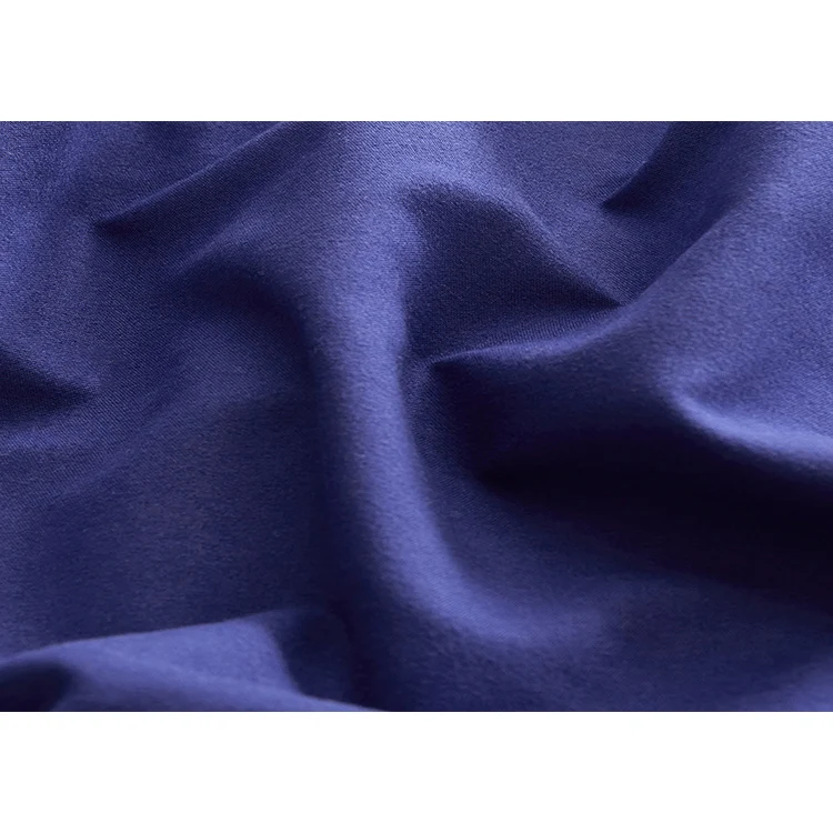 Customized home textile solid color polyester microfiber fabric for bedding set  wholesale