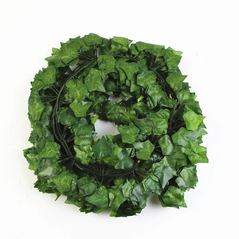 High Quality 12 Pack Artificial Fake Flowers Ivy Greenery Garland Cheap Flower Garland for Home Wedding Decorative Flowers