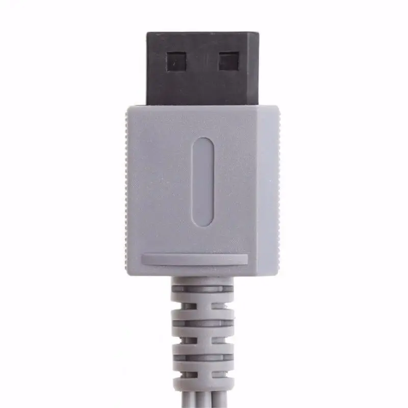 Новый Аудио Видео AV композитный 3RCA ТВ кабель Шнур для консоли Nintendo Wii Кабель 1 8 м