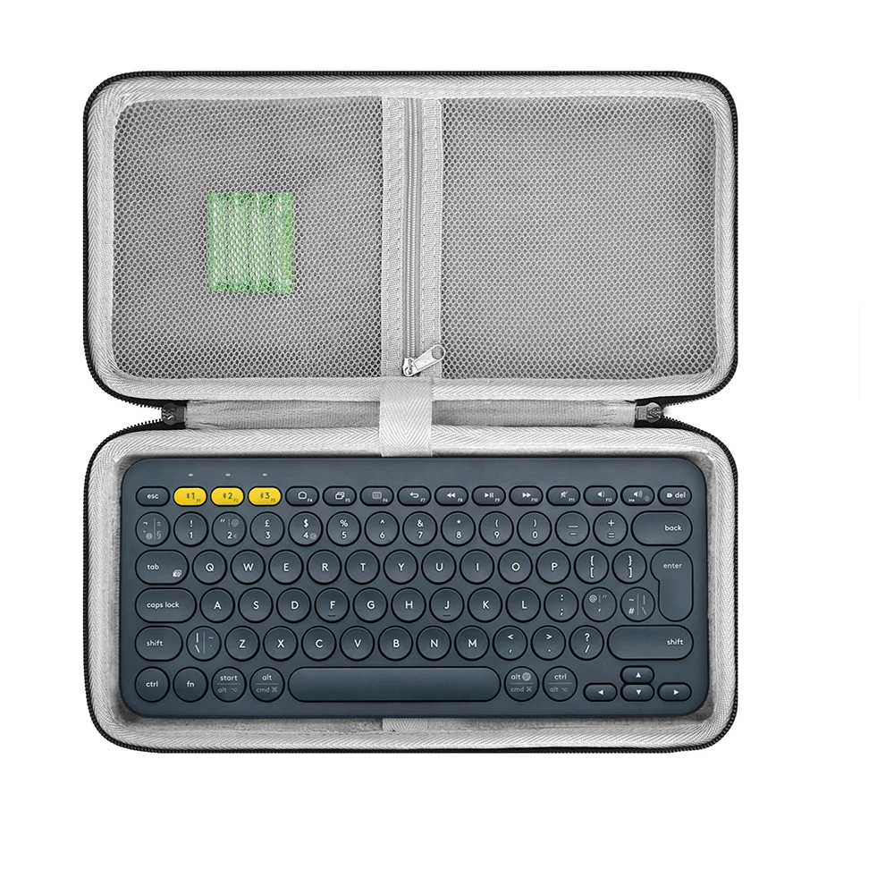 Factory direct portable hard shell storage box suitable for keyboard protective case finishing bag pressure and dust.