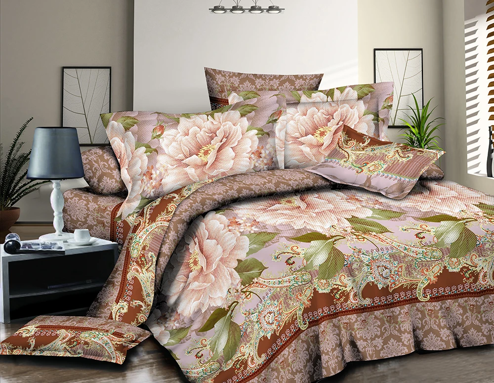 Hot Sale  HIGH QUALITY 100% polyester print fabric for home textile bed sheet  wholesale with more than 300 weaving machines