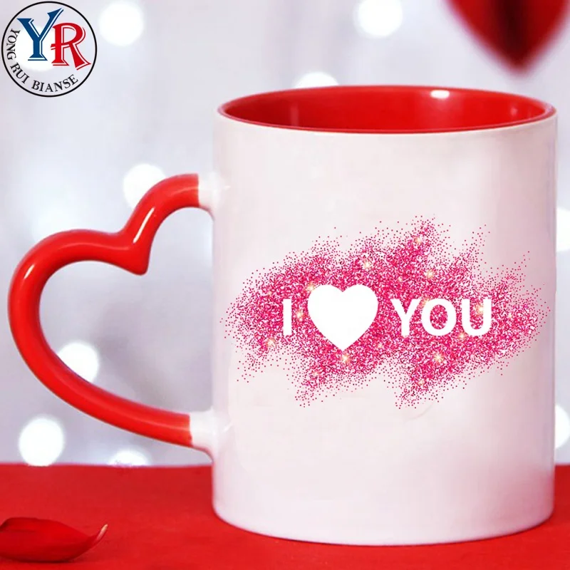 11oz Novelty Coffee Cup Custom Magic Cartoon Gift Idea Color Change Ceramic Mug Design With Logo