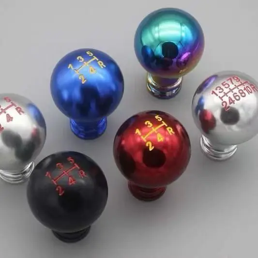 Заводская оптовая продажа классная красочная универсальная автоматическая алюминиевая ручка переключения передач