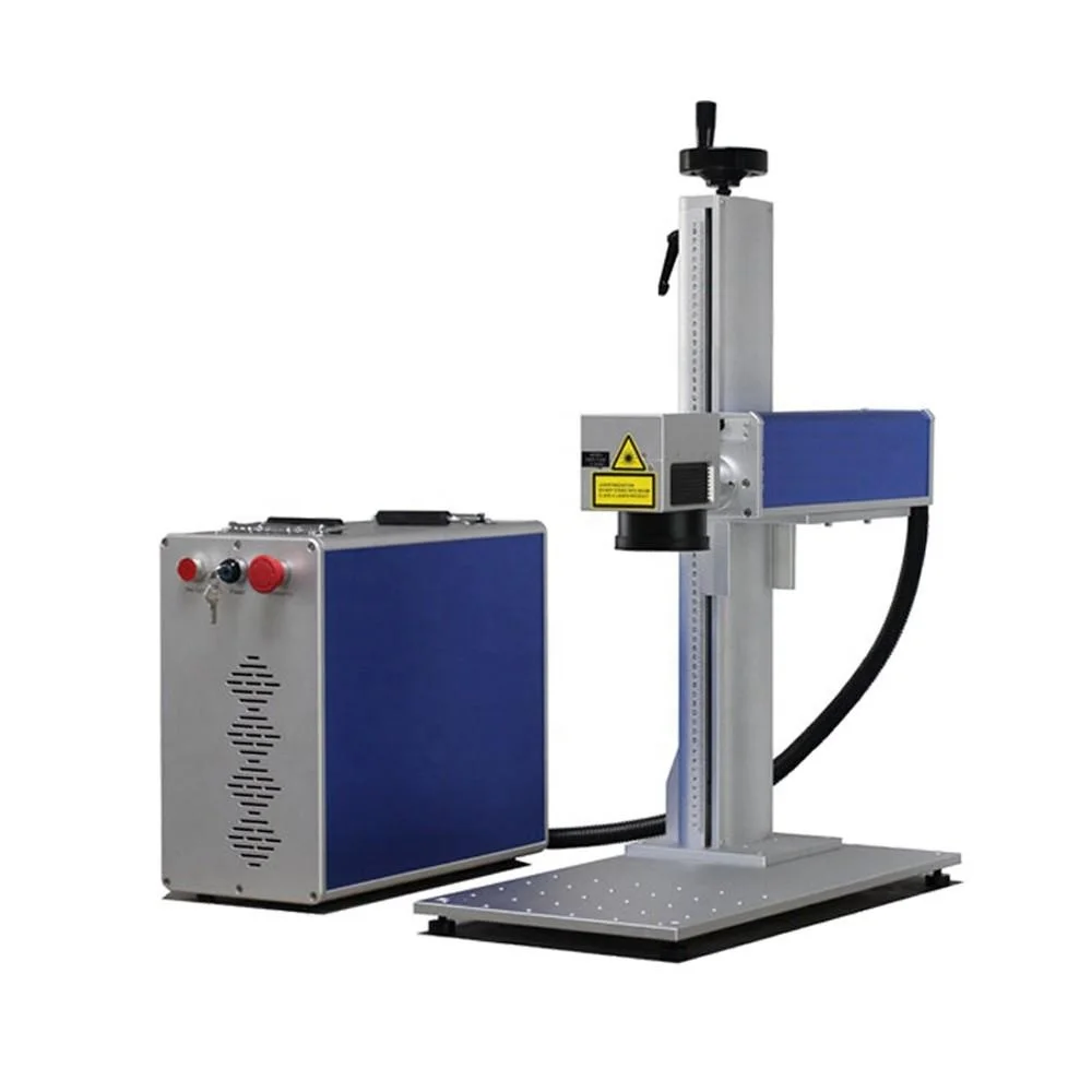 
30w Color Mini portable Fiber Laser Marking Machine for jewelry,metal,bearingwatche,ring 