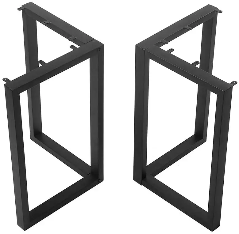 Metal Legs For Tables Rose Gold Table Legs Factory Price Cast Iron Table Legs X Shape Modern Office Desk Furniture Base