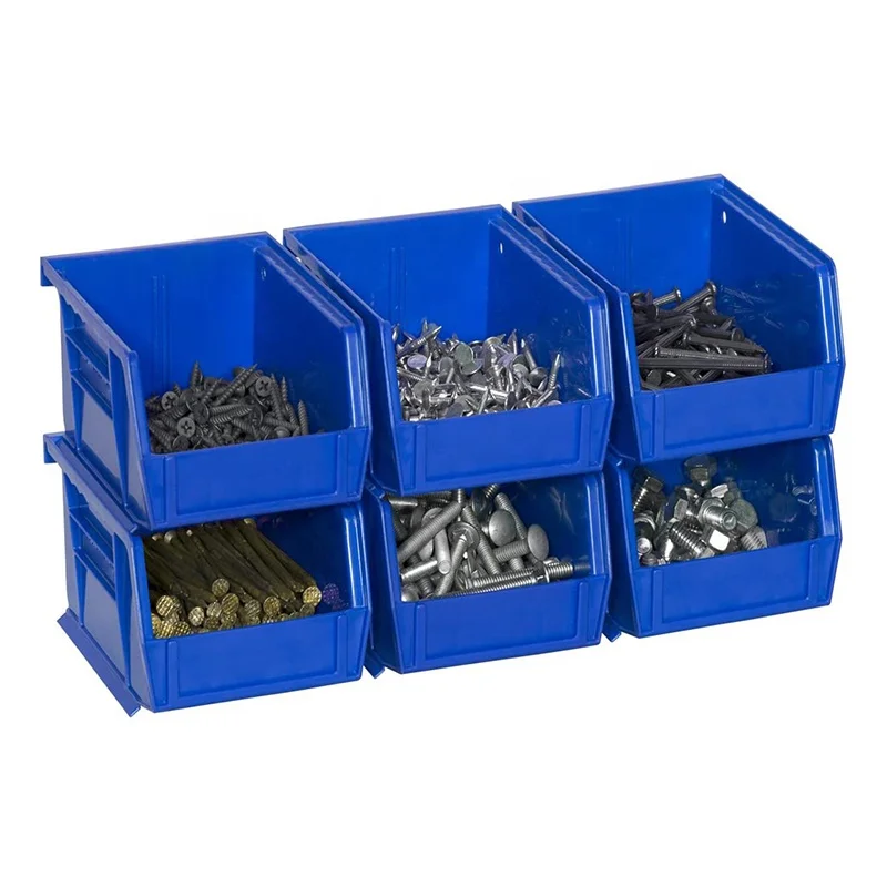 Hardware Accessories Organize Bin Storage Bin Parts Box Hardware Hanging Stacking Containers Storage Bin For Small Parts