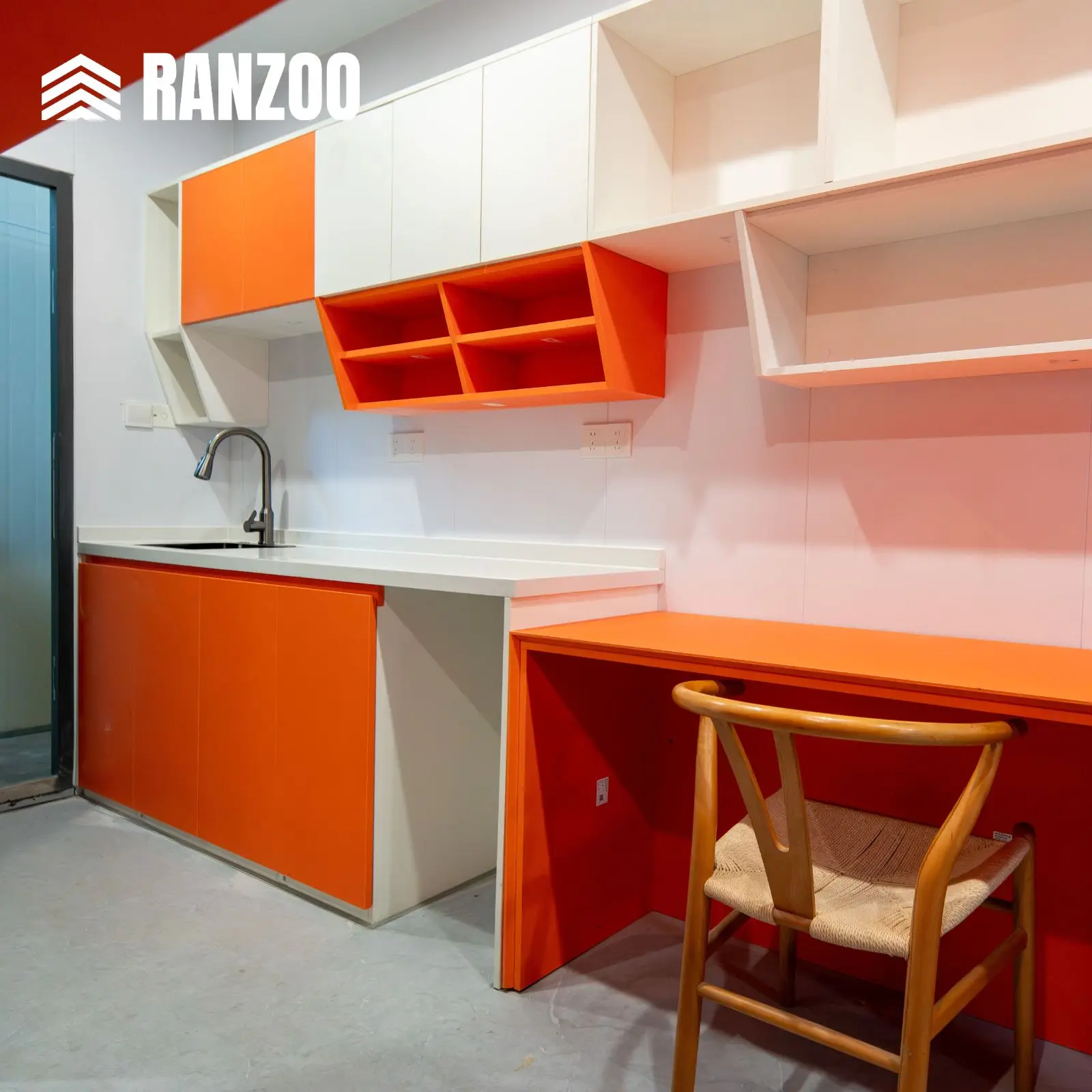 Prefabricated Luxury Apartment With Bunk Beds Ready Stock Kitchen Bathroom and Garage Container Apartment