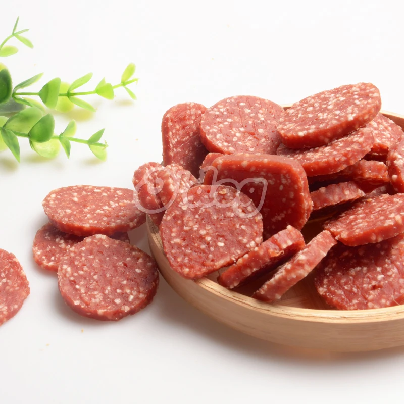 High Protein Pet Snack Duck Rice Circular Chip Dog Food Dog Treats Healthy Dog Snack Treats