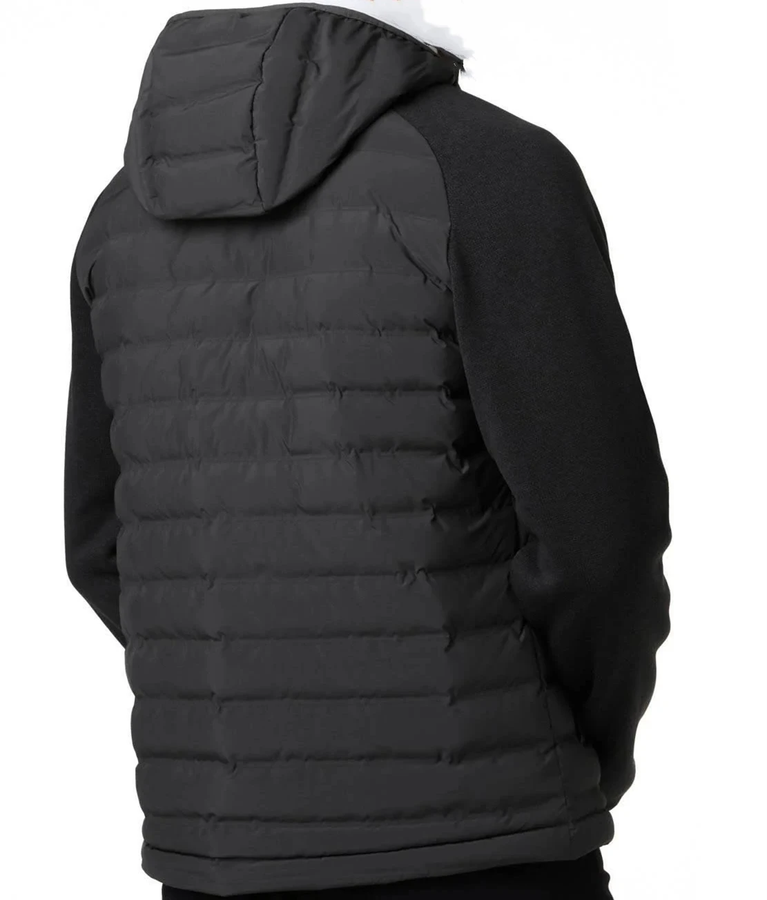 Wholesales customized Warm Insulated Jacket Lightweight Down Jacket Thermal Hiking Hybrid Jacket