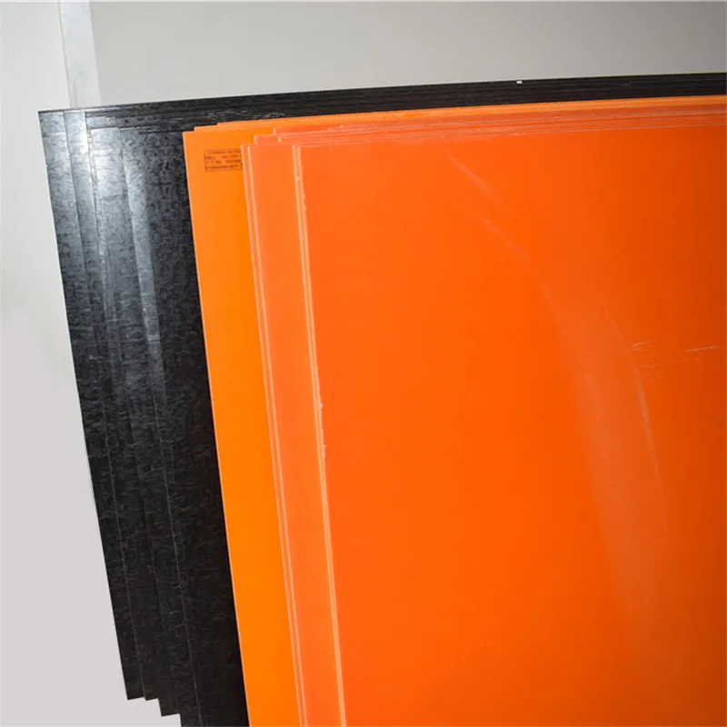 Engineering Insulation Phenolic Laminate Sheet Phenolic ESD CNC Black Orange Bakelite Sheet for engineering