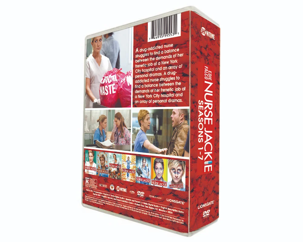 Season1-7 бокс-сет для медсестры 21 диск оптовая продажа лидер продаж DVD-фильмы телевизионная серия CD-диск мультяшный Blueray бесплатная доставка