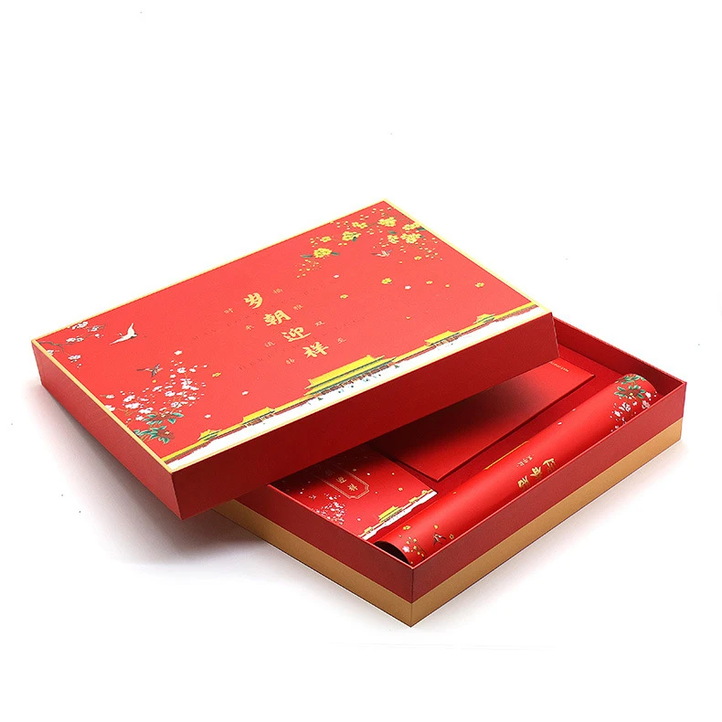 Paper Luxury Baklava Dates Packing Packaging Gift Boxes Date Box for Ramadan