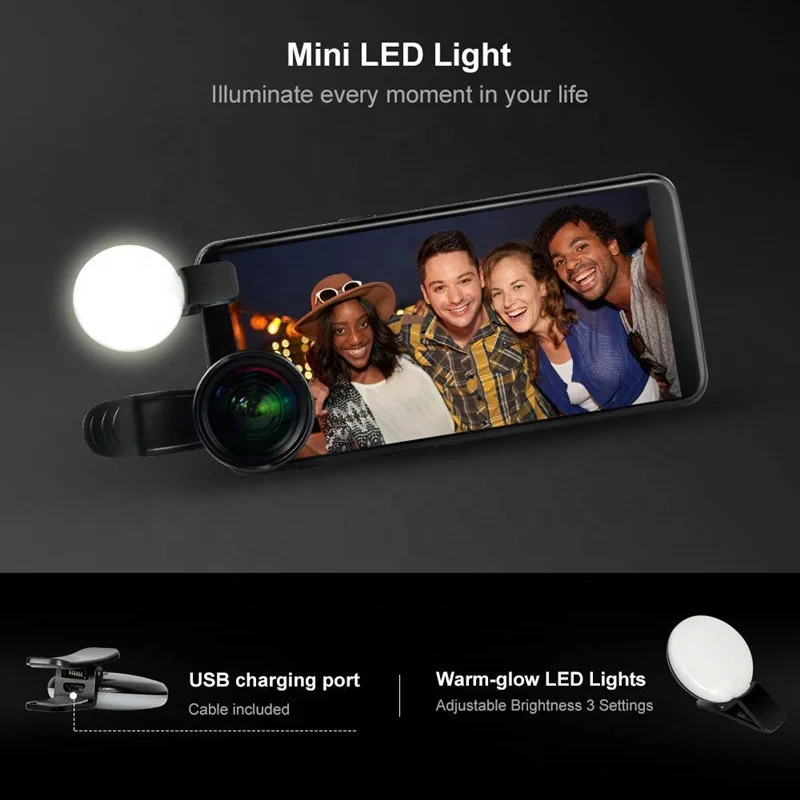 
Aipaxal Prodessinal 4K HD 180 Degree 15x Macro and Super Wide Angle Lens for Mobile Phone 