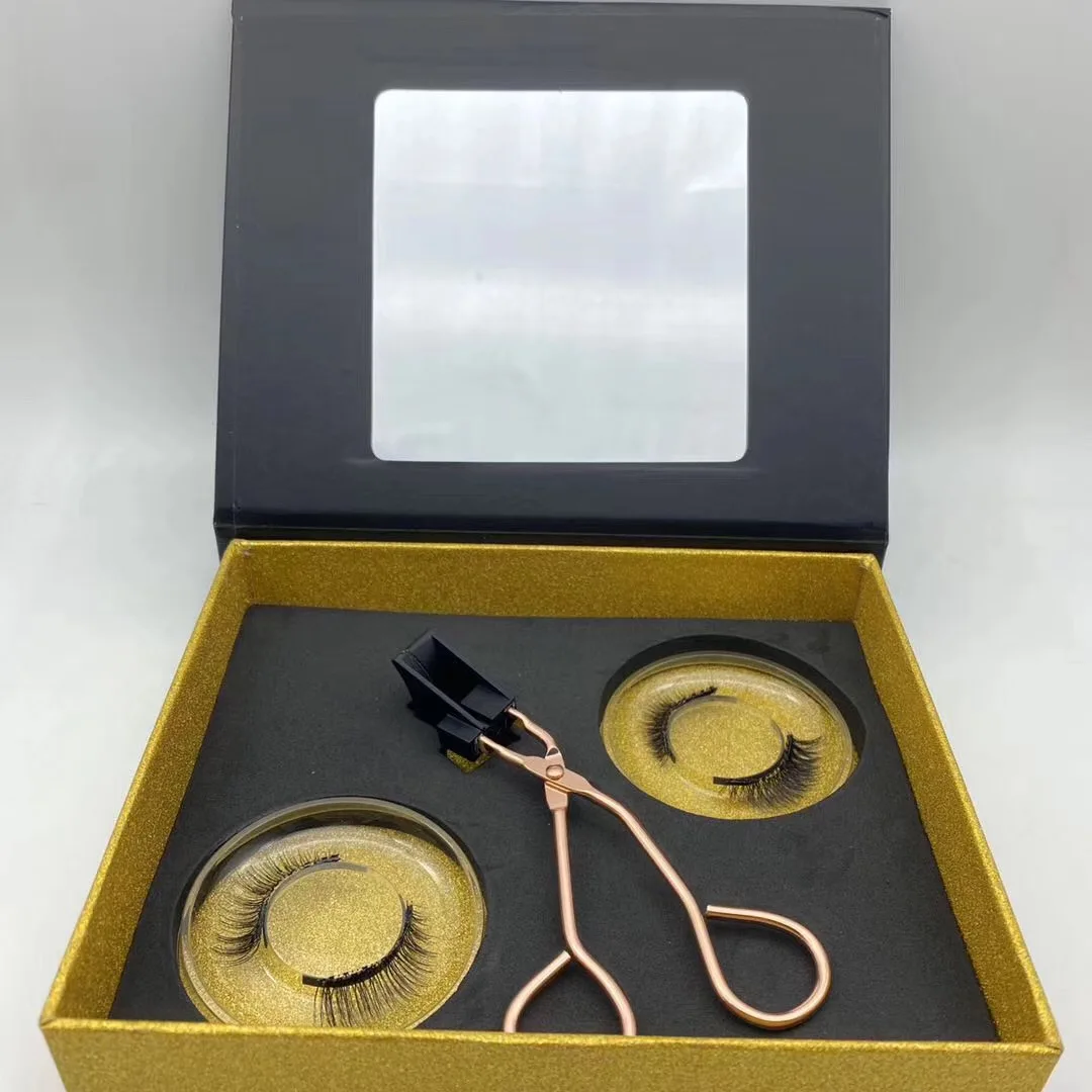 TikTok самые популярные 2021 новые мягкие магнитные ресницы Quantu 2 секунды ресницы