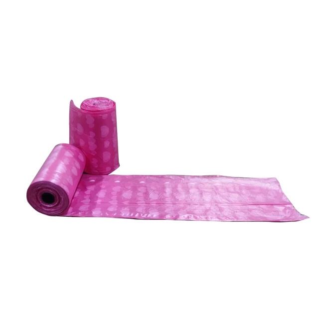 Biodegradable Pet Dog Waste Bags Dog Poop Bag Dispenser Plastic Dog Waste Bags