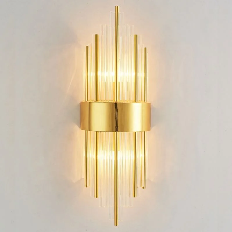 2021Luxury crystal decorate lighting new design crysal G9 led wall lamp