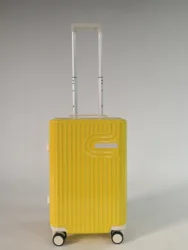 Принимаются индивидуальные логотипы на 10-15 дней, утопленный замок на молнии, Женский Спиннер, Алюминиевая тележка, набор чемоданов для багажа