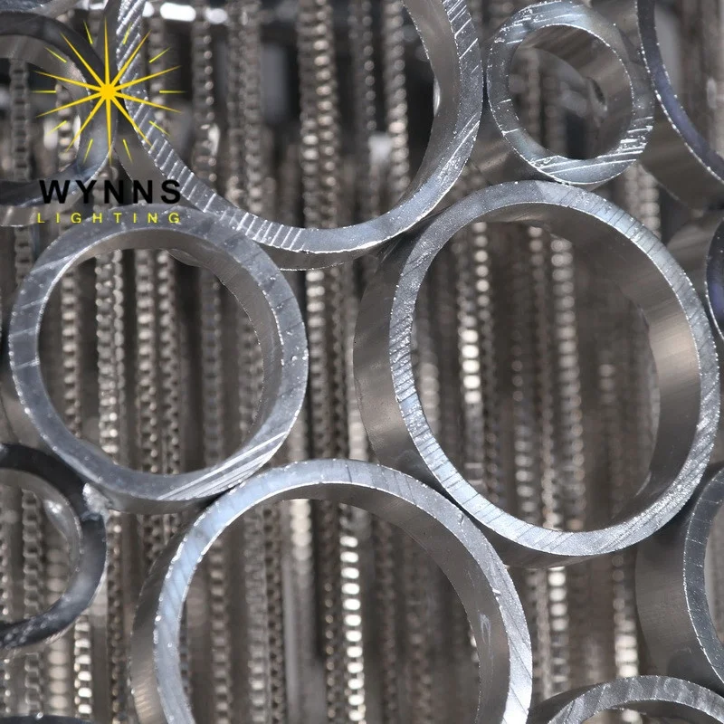 Modern Nordic Design Atlantis Cameo Chain Chandelier Lamp Customizable Ceiling Hanging Drop Lighting OEM ODM Projects