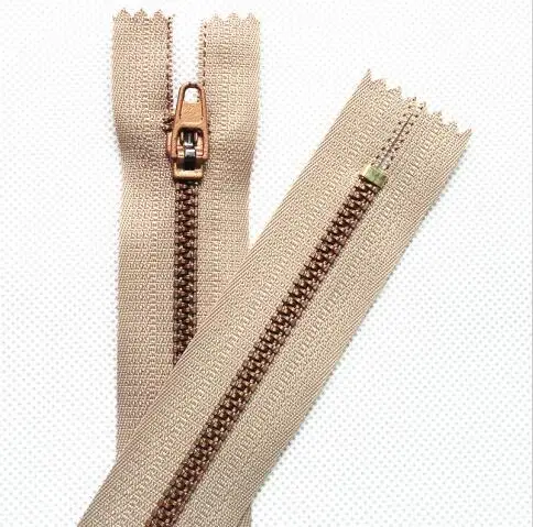 factory wholesale custom Auto Lock Custom Metal Zippers 5#  Zipper Pull Detachable Zipper Fashion Metal