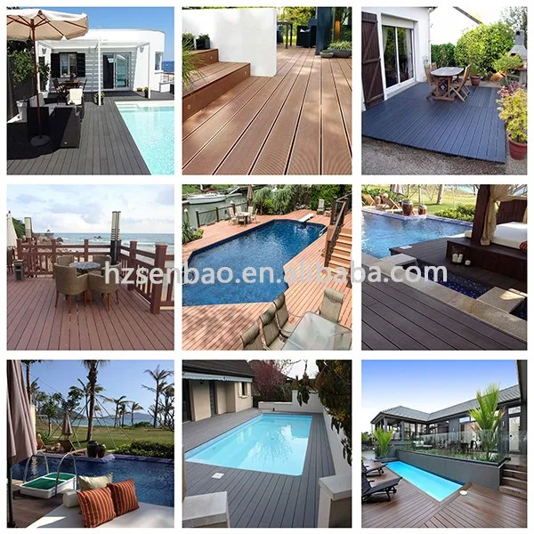 Woodgrain wpc planks and decking wood plastic composite wpc floor contemporary decking board