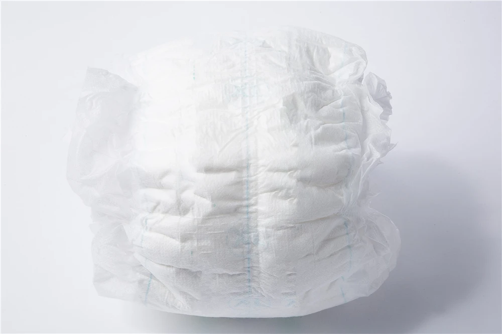 Original equipment manufacturer custom pattern LOGO print disposable absorbent panties adult diapers plastic pants