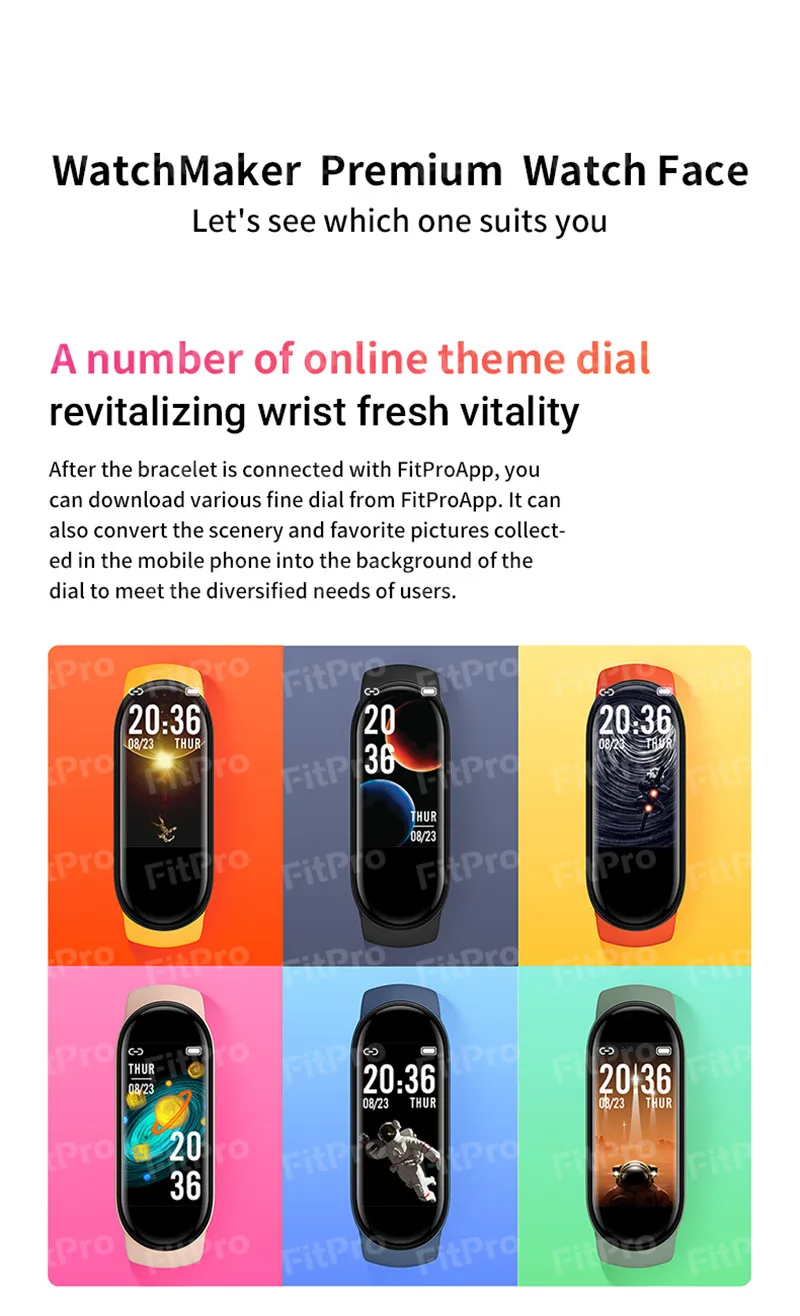  Часы LICHIP L219 band 4 pro banda inteligente m4 m6 фитнес-трек смарт-браслет pulseras inteligentes pulseira